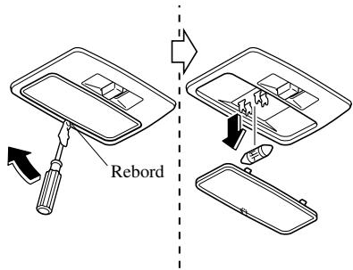 MAZDA 6 2008 - Remplacement des ampoules d'éclairages interieurs - 2