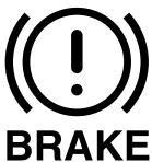 MAZDA 6 2008 - Voyant du système de freinage - 1