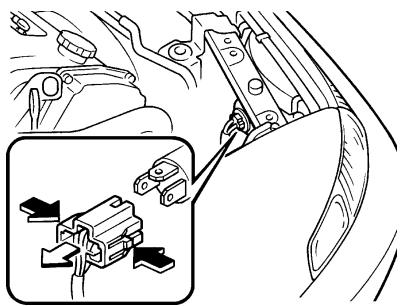 MAZDA 626 2001 - Remplacement d'une ampoule de phare - 2