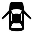 MAZDA 626 2001 - Voyant de portiere ouverte - 1