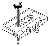 MAZDA 626 2001 - Manipulation du lecteur de cassettes - 3
