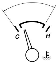 MAZDA 626 2001 - Jauge de température du liquide de refroidissement du moteur - 1