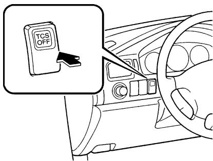 MAZDA 626 2001 - Interrupteur TCS OFF - 1