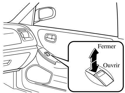 MAZDA 626 2001 - Fonctionnement des vitres électriques côtés passagers - 2