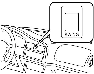 MAZDA 626 2001 - ▼Grille de ventilation oscillante - 1