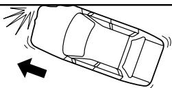MAZDA 626 2001 - Limites de déploiement des coussins d'air latéraux - 1