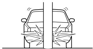 MAZDA 626 2001 - Limits de déploiement des coussins d'air avant - 1
