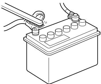 MAZDA 626 2001 - Entretien de la batterie - 1