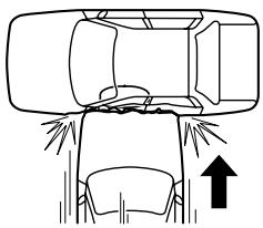 MAZDA 626 2001 - Activation des coussins d'air latéaux - 1