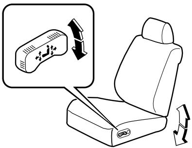 MAZDA 626 2001 - Réglage de la hauteur de l'arrière - 1