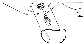 MAZDA 626 2001 - Accès aux ampoules arrêté - 4