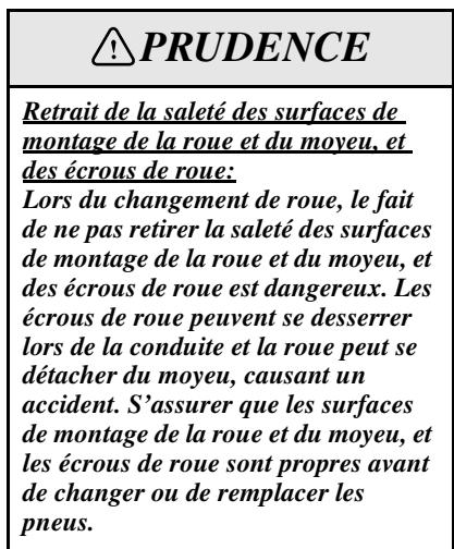 MAZDA 626 2001 - Installation de la roue de secours - 2