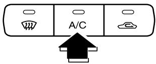 MAZDA 626 2001 - Interrupteur de climatiseur - 1