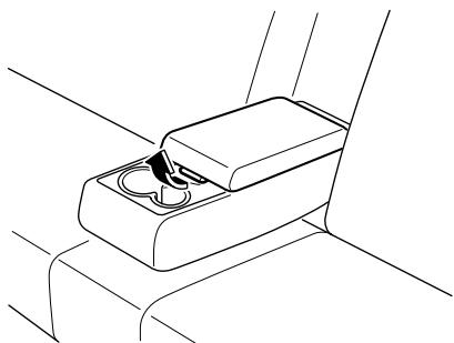 MAZDA 626 2001 - Boite d'accouoir arrriere - 1