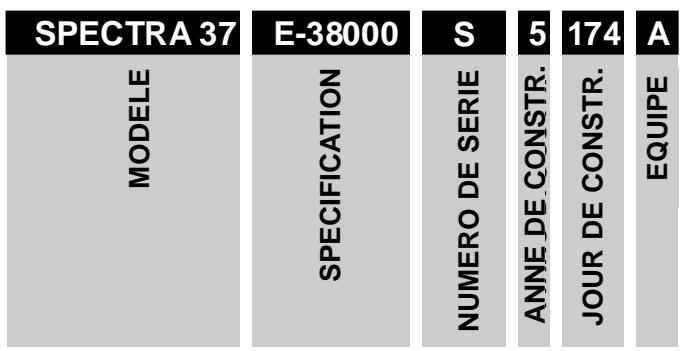 TECUMSEH SPECTRA 37 - 1