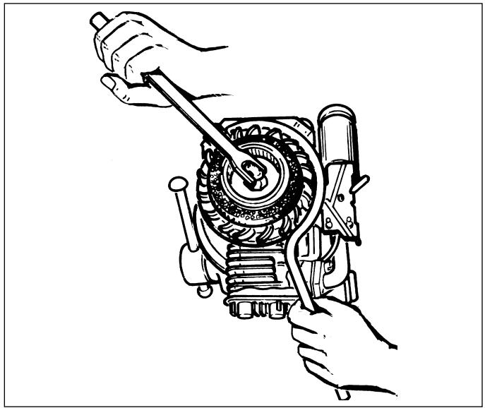 TECUMSEH SPECTRA 37 - DEPOSE DU VOLANT (TOUS LES TYPES EXCEPT MV, BH) - 3