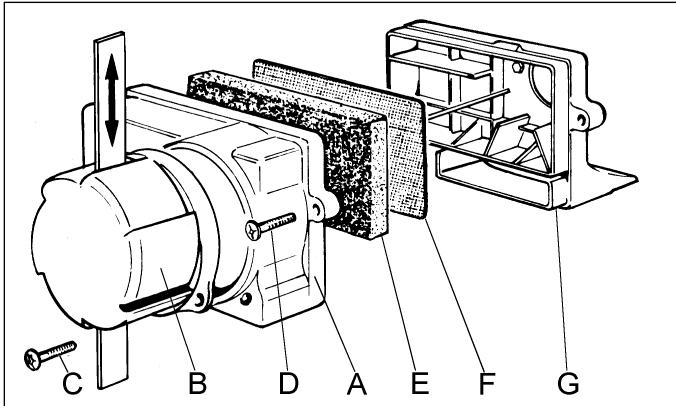 TECUMSEH SPECTRA 37 - Les instructions Flymo pour l'entretien du turbo filtré sont les suivantes: - 1