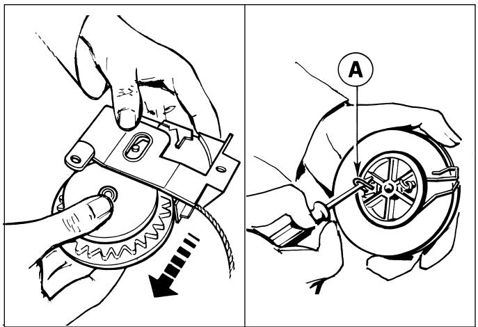 TECUMSEH SPECTRA 37 - Pour replacer: - 4