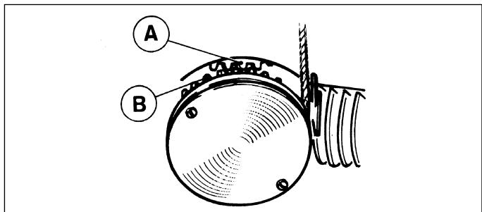 TECUMSEH SPECTRA 37 - Fig. 8 - Systeme d'engagement - 4