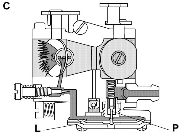 TECUMSEH SPECTRA 37 - CARBURATEURÀMEMBRANE - 3