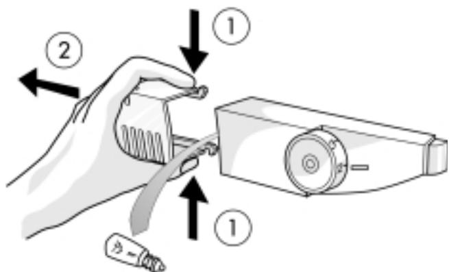 BAUKNECHT KDA 3710 - Retrait du capot de l'ampoule - 1