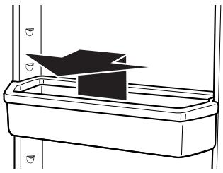 BAUKNECHT EV250NXTQ - To remove and replace the bin: - 1