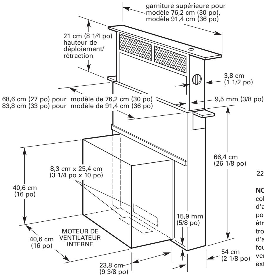 BAUKNECHT GZ7936XHS  - INSTALLATION INSTRUCTION - Dimensions du produit - 1