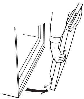 BAUKNECHT RMC275 PVS  - INSTALLATION INSTRUCTION - Dépose de la porte du four - 3