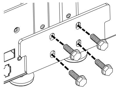 BAUKNECHT SKT60S - INSTALLATION INSTRUCTION - Installation du support sur les caisses d'appareil - 1