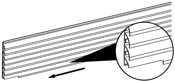 BAUKNECHT SKT60S - INSTALLATION INSTRUCTION - Ensemble la rejilla superior - 2