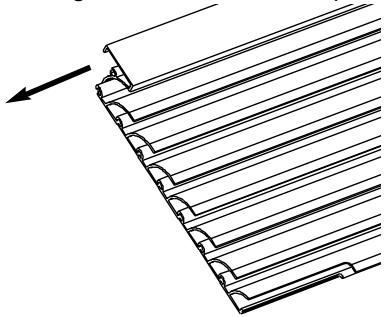 BAUKNECHT SKT60S - INSTALLATION INSTRUCTION - Assemble the Top Grille - 3