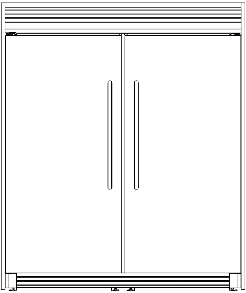 BAUKNECHT SKT60S - INSTALLATION INSTRUCTION - INSTRUCTIONS D'INSTALLATION DE L'ENSEMBLE DE TRINGLE D'OBTURATION SKT60* - 1