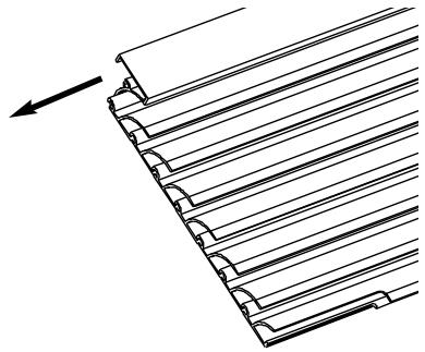 BAUKNECHT SKT60S - INSTALLATION INSTRUCTION - Assemblage de la grille supérieure - 3