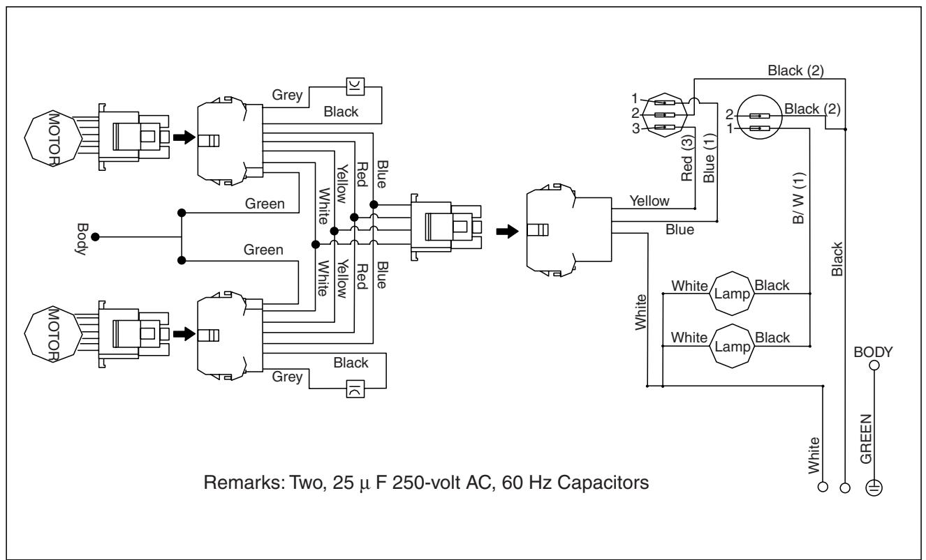 BAUKNECHT UXG7480VDS - WIRING DIAGRAMS - 1