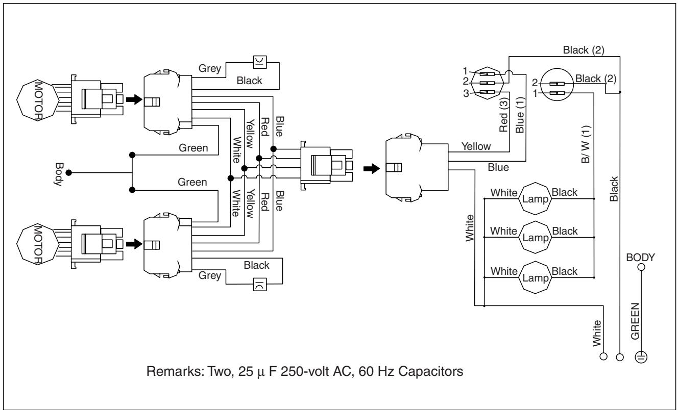 BAUKNECHT UXG7480VDS - WIRING DIAGRAMS - 2