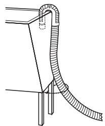 BAUKNECHT WFW9550WL - Secure the Drain Hose - 1