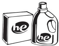BAUKNECHT WFW95HEXL - Add HE detergent to dispenser - 2