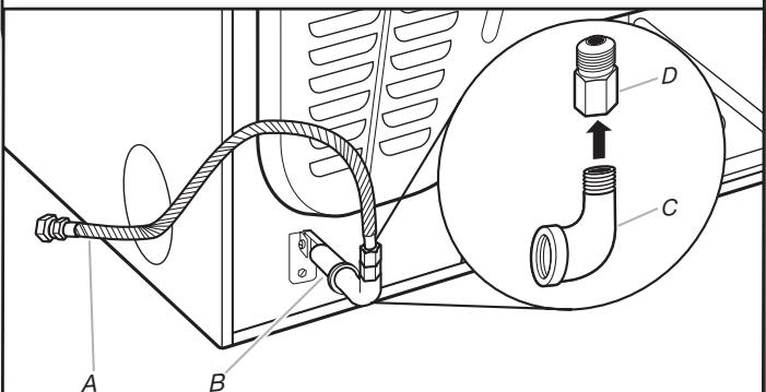 BAUKNECHT WGD97HEXL - INSTALLATION INSTRUCTION - Planifier le raccordement du raccord - 1