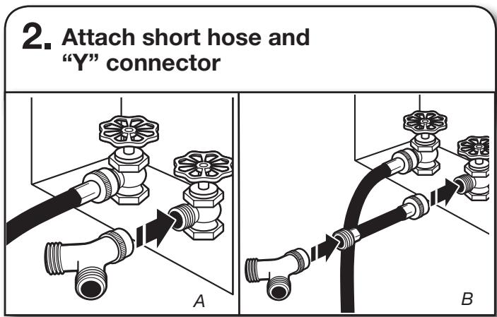 BAUKNECHT WGD97HEXL  - INSTALLATION INSTRUCTION - CONNECT INLET HOSE - 2