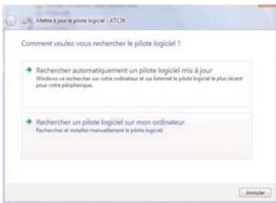 OREGON ATC3K - Installation de la webcam sous Windows Vista - 5