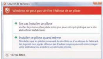 OREGON ATC3K - Installation de la webcam sous Windows Vista - 8