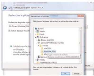 OREGON ATC3K - Installation de la webcam sous Windows Vista - 7