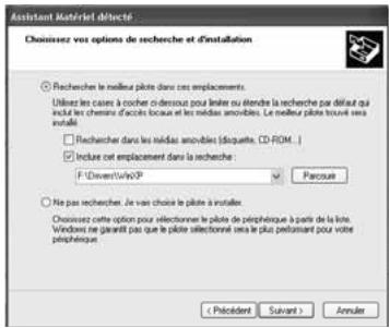 OREGON ATC5K - Installation de la webcam sous Windows XP - 2