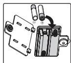 OREGON BR68 - Installation des Piles - 3