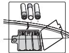 OREGON DV33 - Branchement de l'Adaptateur CA/CC - 3