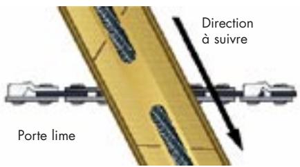 OREGON MULTICUT - AFFUTAGE DES GOUGES AVEC UNE LIME RONDE - 2
