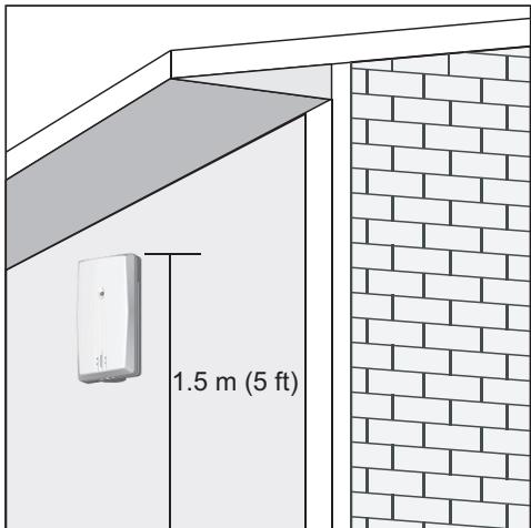 OREGON RMR331ESA - Installation de la sonde sans fil : - 1