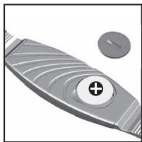 OREGON SE833 - Remplacer la pile de la ceinture thoracique : - 2