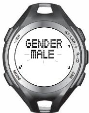 OREGON SE833 - RÉGLAGE DU PROFIL PERSONNEL - 1