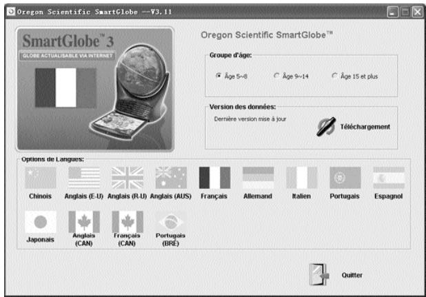 OREGON SG18 - Enregistrement et actualisation de votre SmartGlobe™ 3 - 1